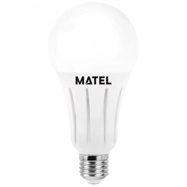 Bomb.led estandar alum.fundido e27 18w.n