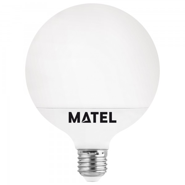 Bomb.led globo  g120 e27 18w.fria (caja de 4 unidades)