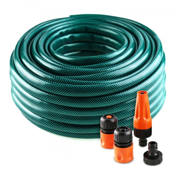 Manguera jardin polies.eco 5/8 10m.kit