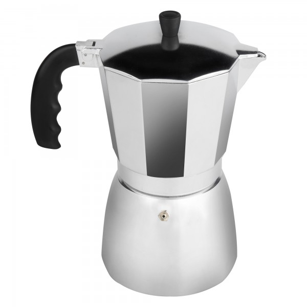 Cafetera aluminio gris  3tazas