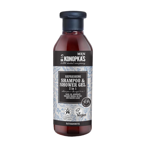 Dr.konopkas 2in1 shampoo & shower gel refreshing 280ml