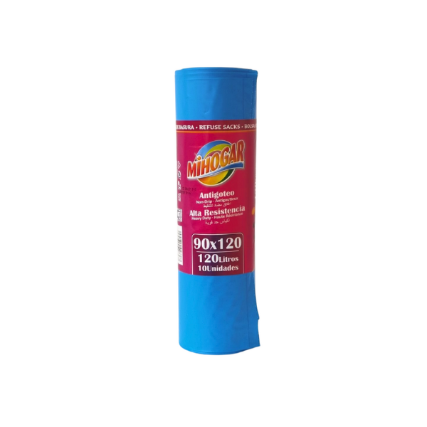 Mihogar bolsas de basura 120L 10 uds
