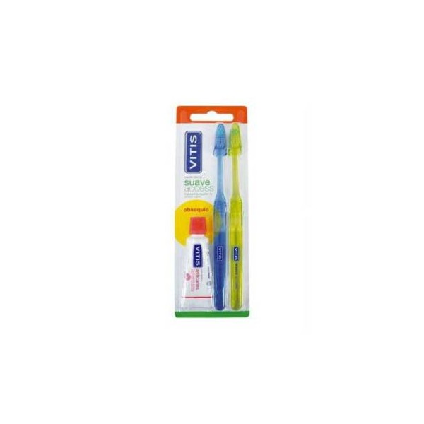 Cepillo Dental Vitis Access Suave 2 Uds