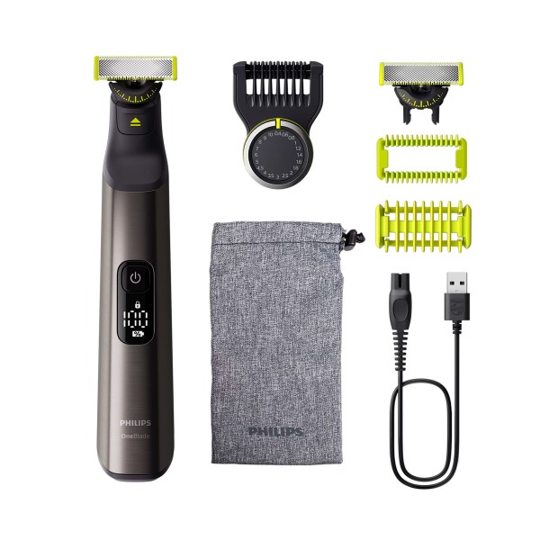 Philips oneblade pro 360 qp6552/15 / recortadora de barba y cuerpo