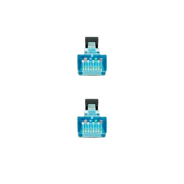 Nanocable latiguillo cat. 7 lszh/sftp 1m negro