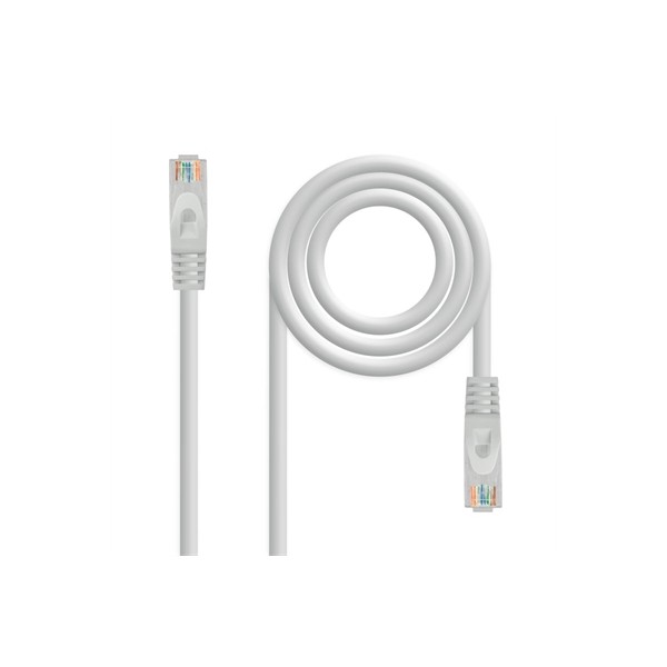 Nanocable latiguillo cat. 6a lszh/utp 1,5 m gris
