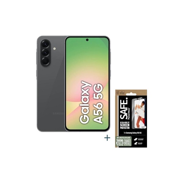 Samsung galaxy a56 ee 128gb 8gb black+prot safe